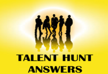 talent hunt quiz answer key 3/04/2019
